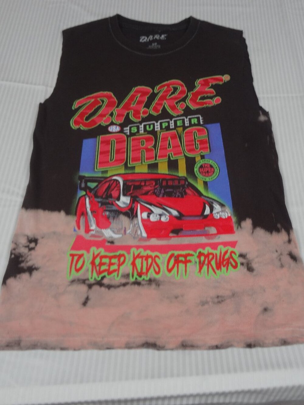 SPIDERMAN NO WAY HOME MULTIVERSE IS REAL CUT OFF SLEEVE BLACK MEDIUM T-SHIRT M58